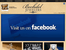 Tablet Screenshot of bechdeljewelers.com